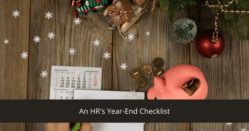 HR's Year-End Checklist