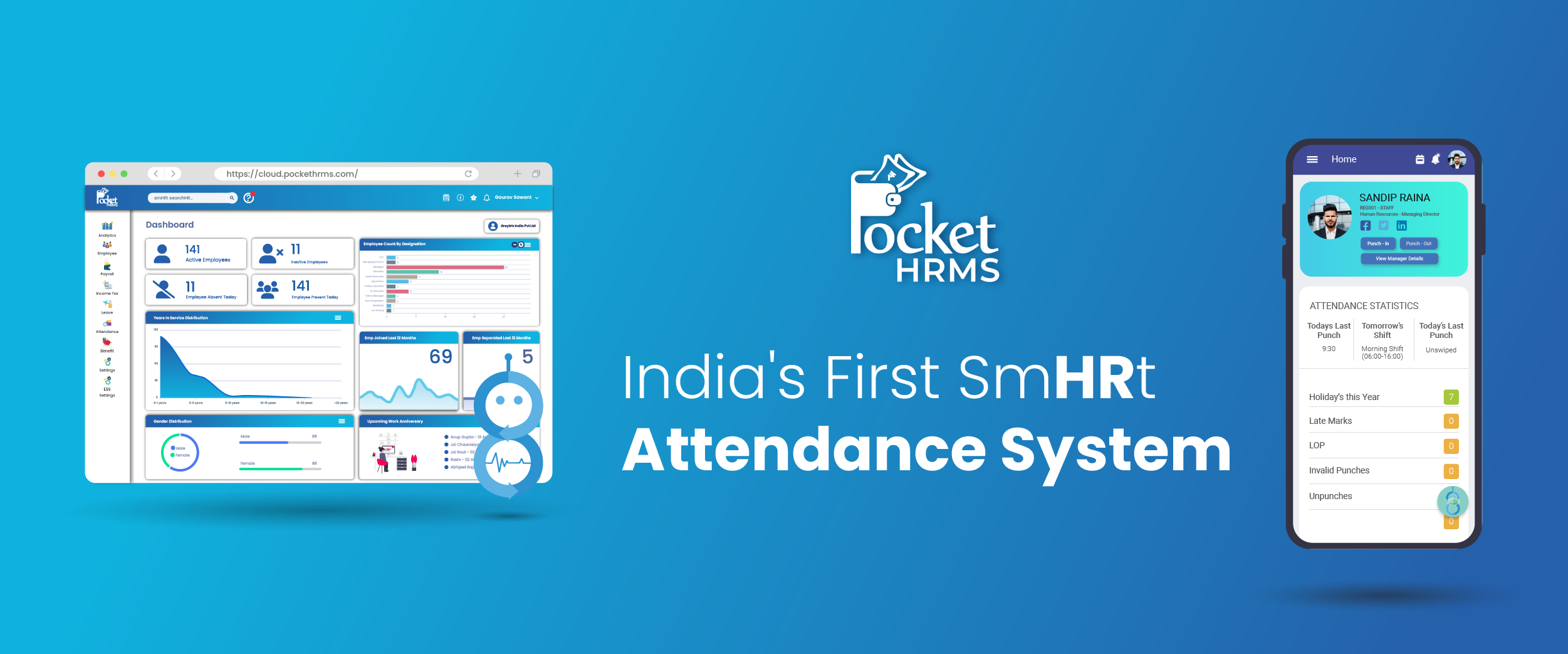 How Pocket HRMS Introduce the AI-based Smart Attendance System