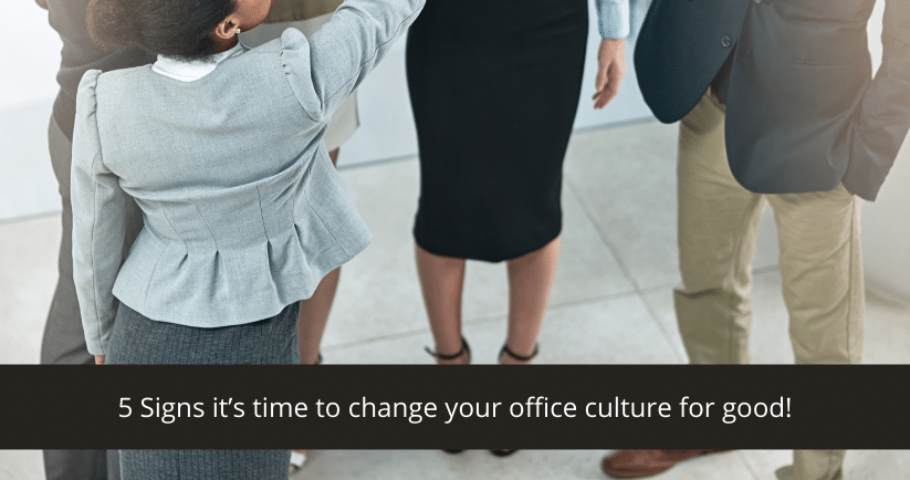 change your office culture