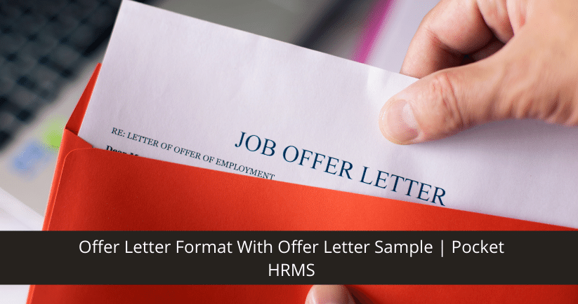 Offer Letter Format