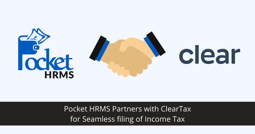 Pocket HRMS Partners with ClearTax