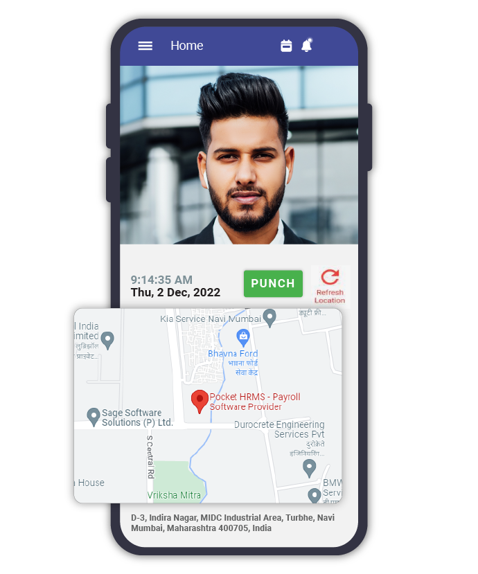Pocket HRMS Mobile app