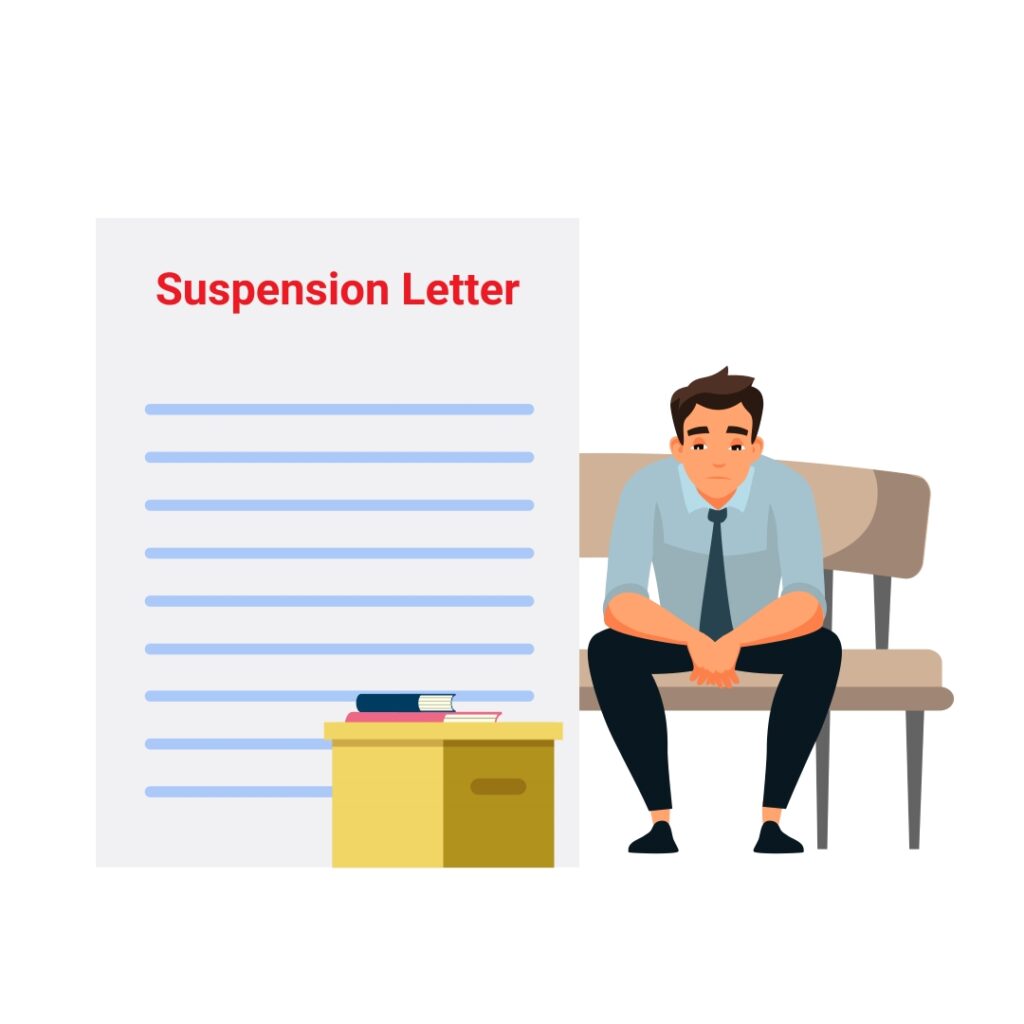 suspension letter format