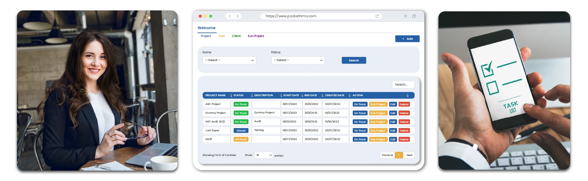 Timesheet Management Banner