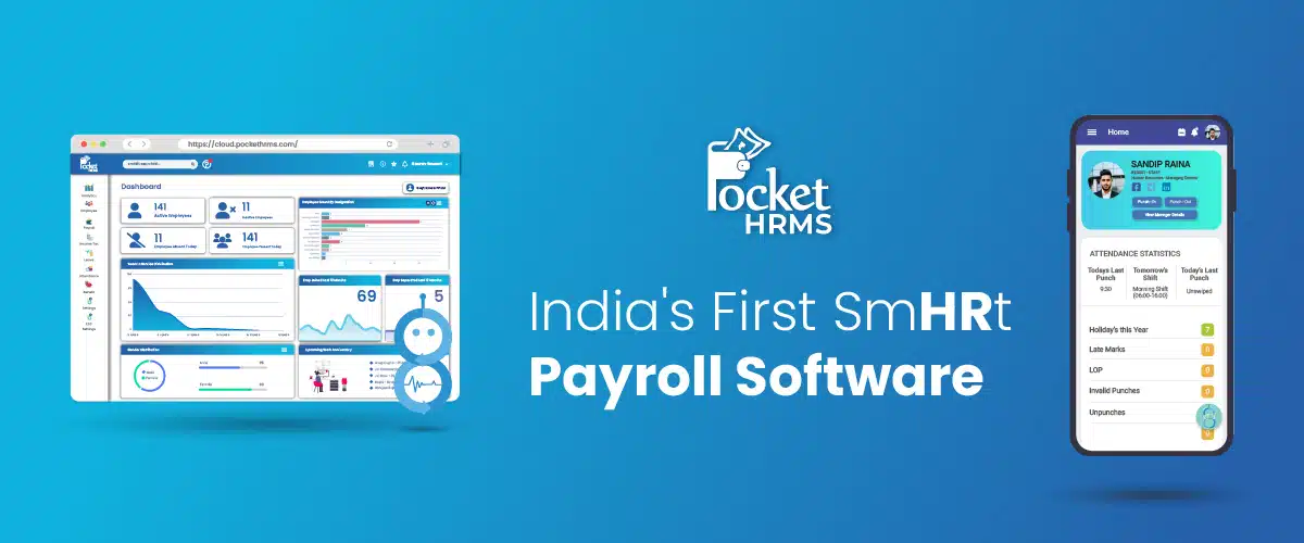 India's First Smart Payroll Software Pocket HRMS
