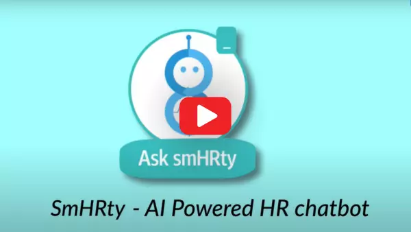 SmHRty AI powered HR chatbot in India