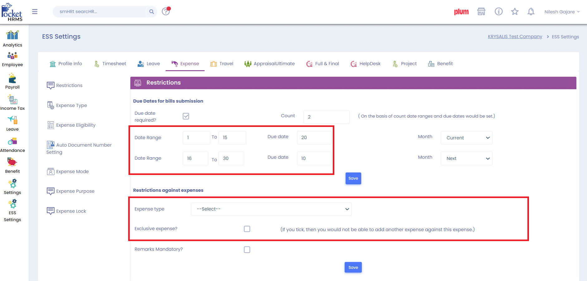 Effortless Expense Cycles