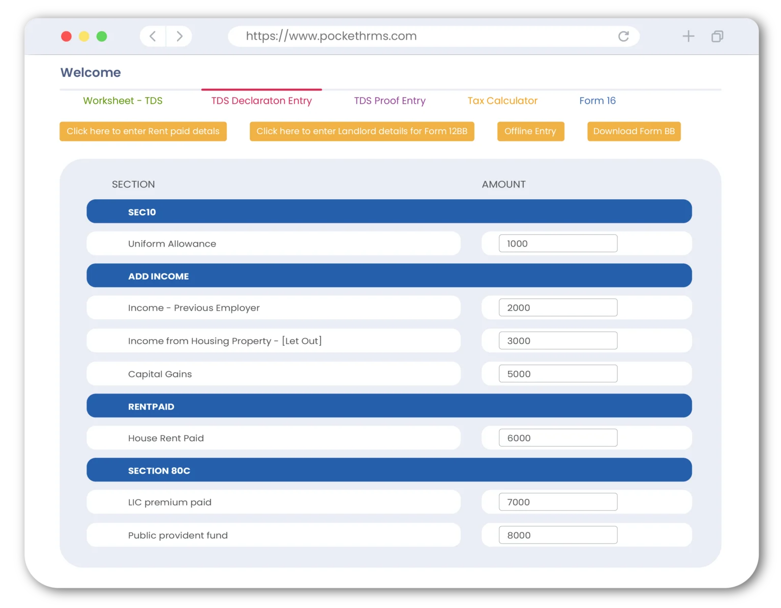 Intuitive ESS Portal