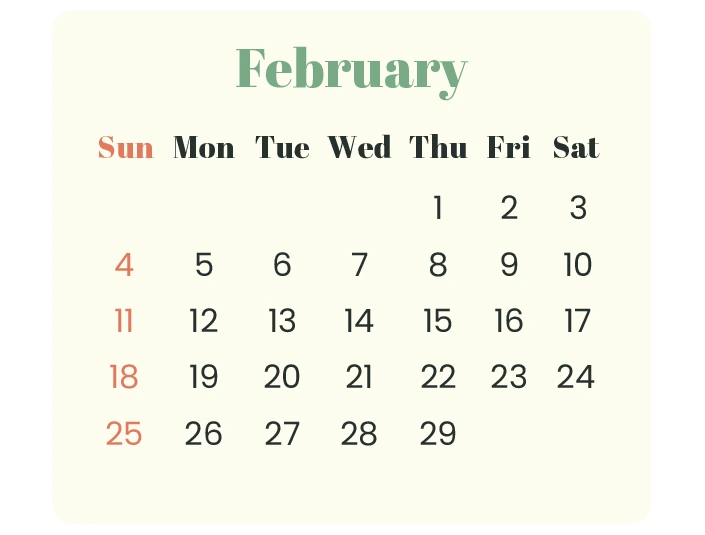 Long Weekend In February 2024