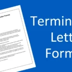 Termination letter format