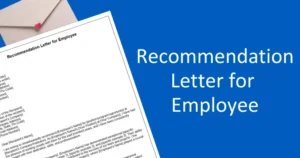 Recommendation Letter
