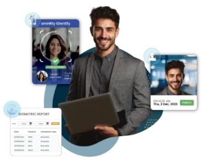 Biometric attendance system banner