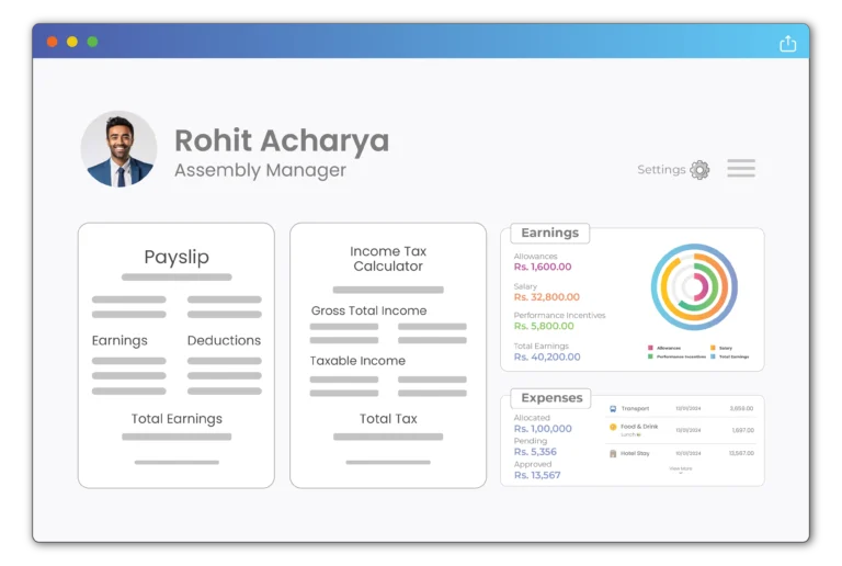 pocket hrms hr software dashboard