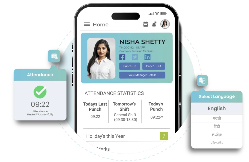 hrms mobile app