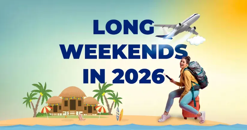 Long weekends in 2026 India