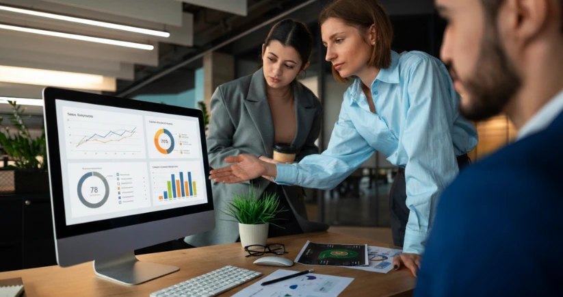 How does an employee management system improve performance management?