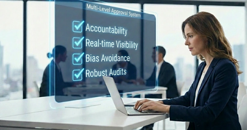 Multi level approval system