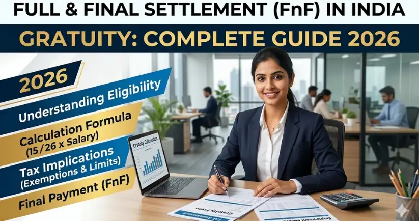 Full and final settlement process in India 2026 — FnF calculation, rules and Labour Code compliance guide