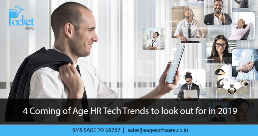 4 Coming of Age HR Tech Trends to look out for in 2019