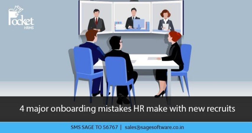 4 major onboarding mistakes HR make with new recruits