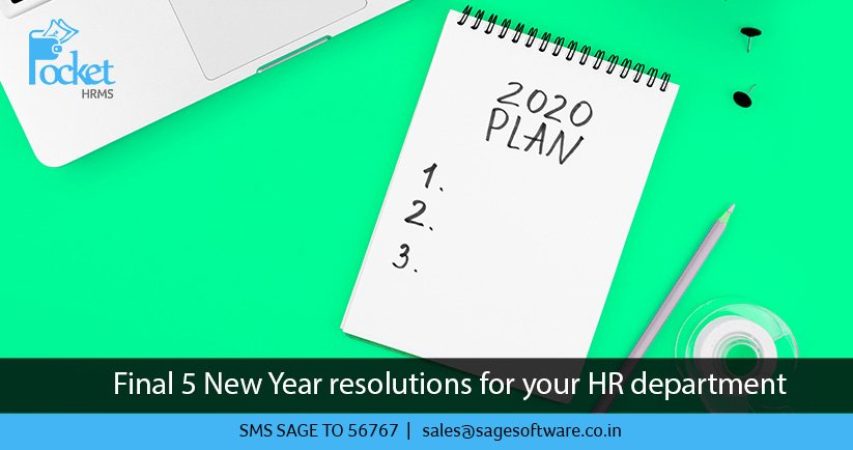 Final 5 New Year resolutions for your HR department