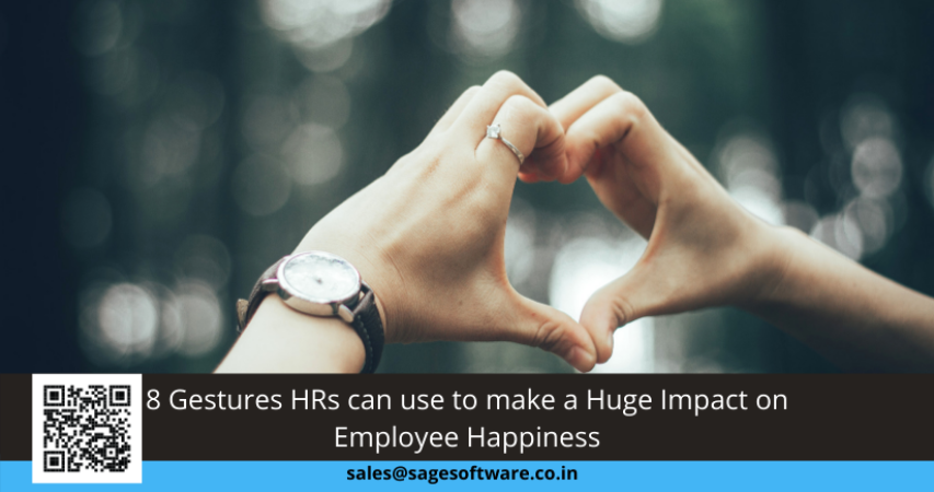 8 Gestures HRs can use to make a Huge Impact on Employee Happiness