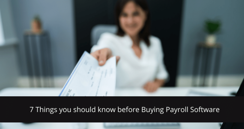 Buying Payroll Software
