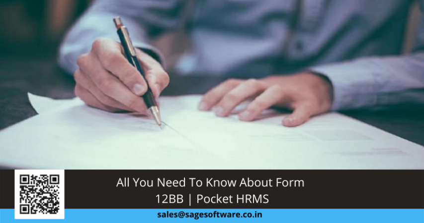 All You Need To Know About Form 12BB | Pocket HRMS