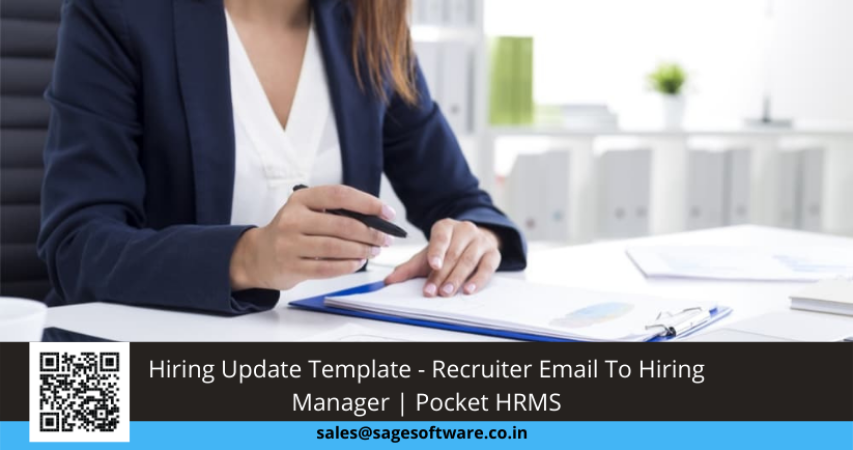 Hiring Update Template - Recruiter Email To Hiring Manager | Pocket HRMS