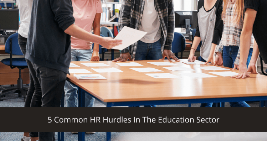 HR Hurdles In The Education Sector