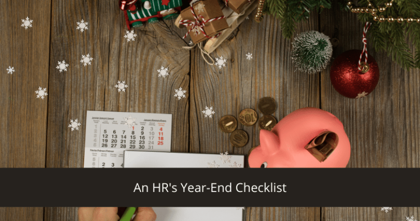 HR's Year-End Checklist