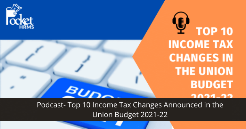 Income Tax Changes