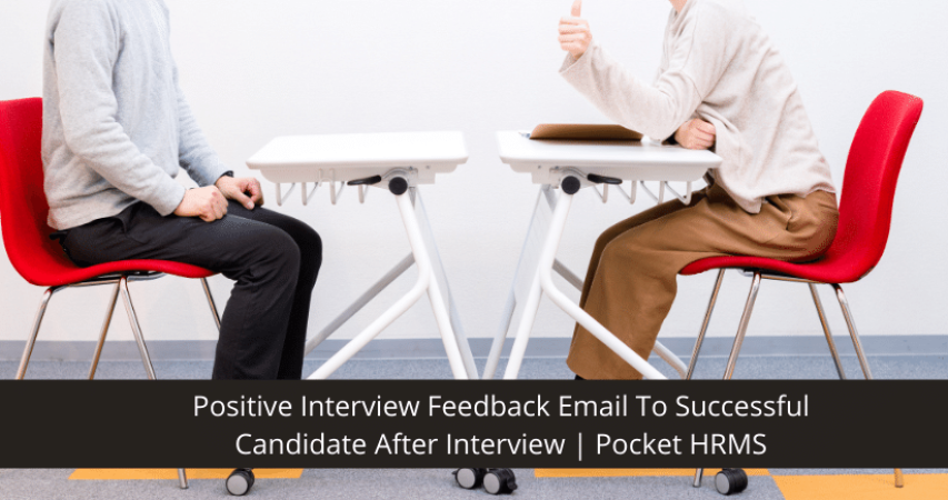how to ask interview feedback to hr via email