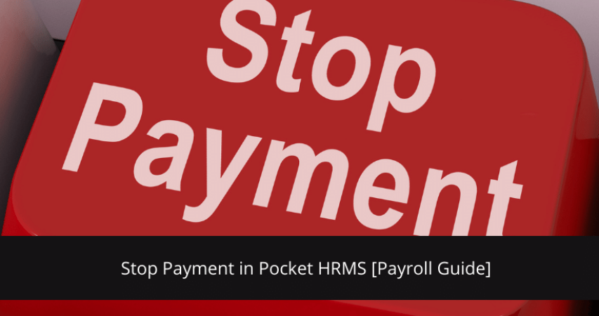 Payment in Pocket HRMS