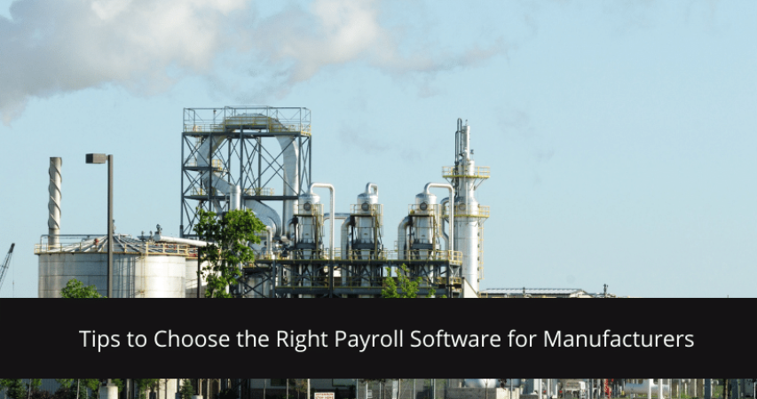 Payroll Software for Manufacturers