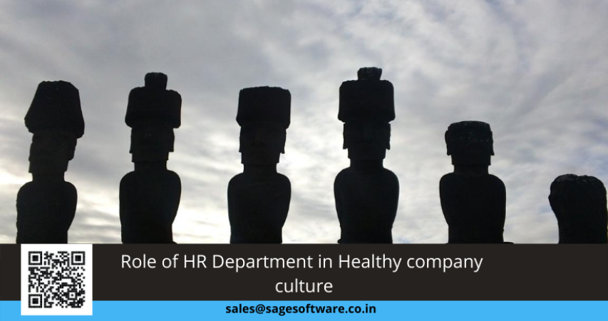 Role of HR Department in Healthy company culture