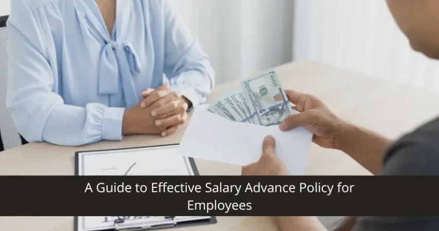 Salary Advance Policy for Employees