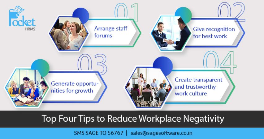 Top Four Tips to Reduce Workplace Negativity