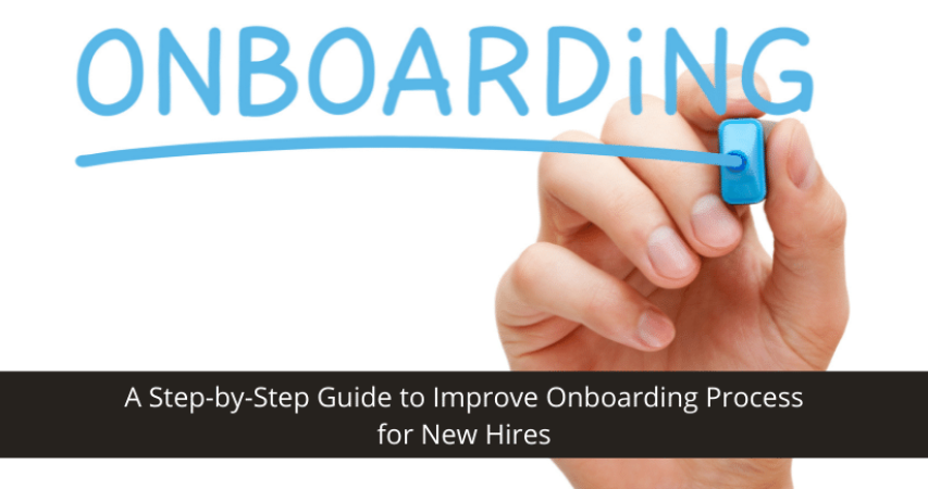 improve Onboarding process