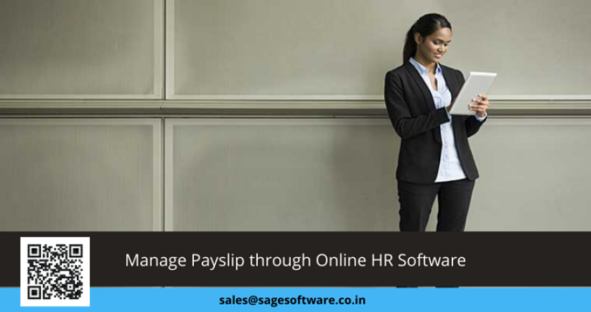 manage payslip with HR software